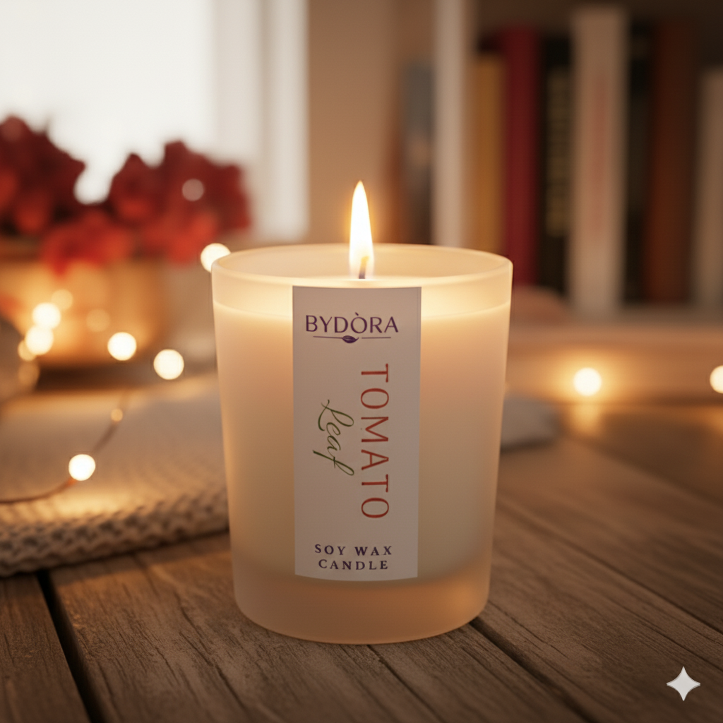 Soy Candle – Tomato Leaf