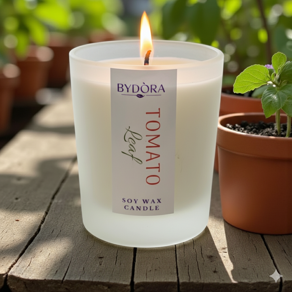 Soy Candle – Tomato Leaf