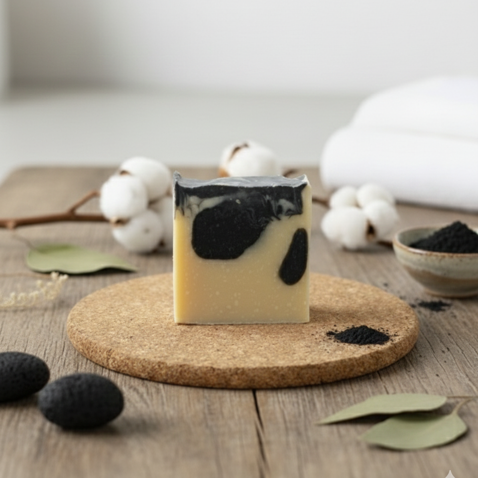 Frankincense and lavender natural handmade soap bar