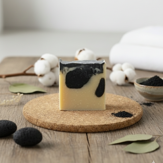 Frankincense and lavender natural handmade soap bar