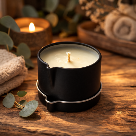 Geranium & Rosewood Massage Candle 65g